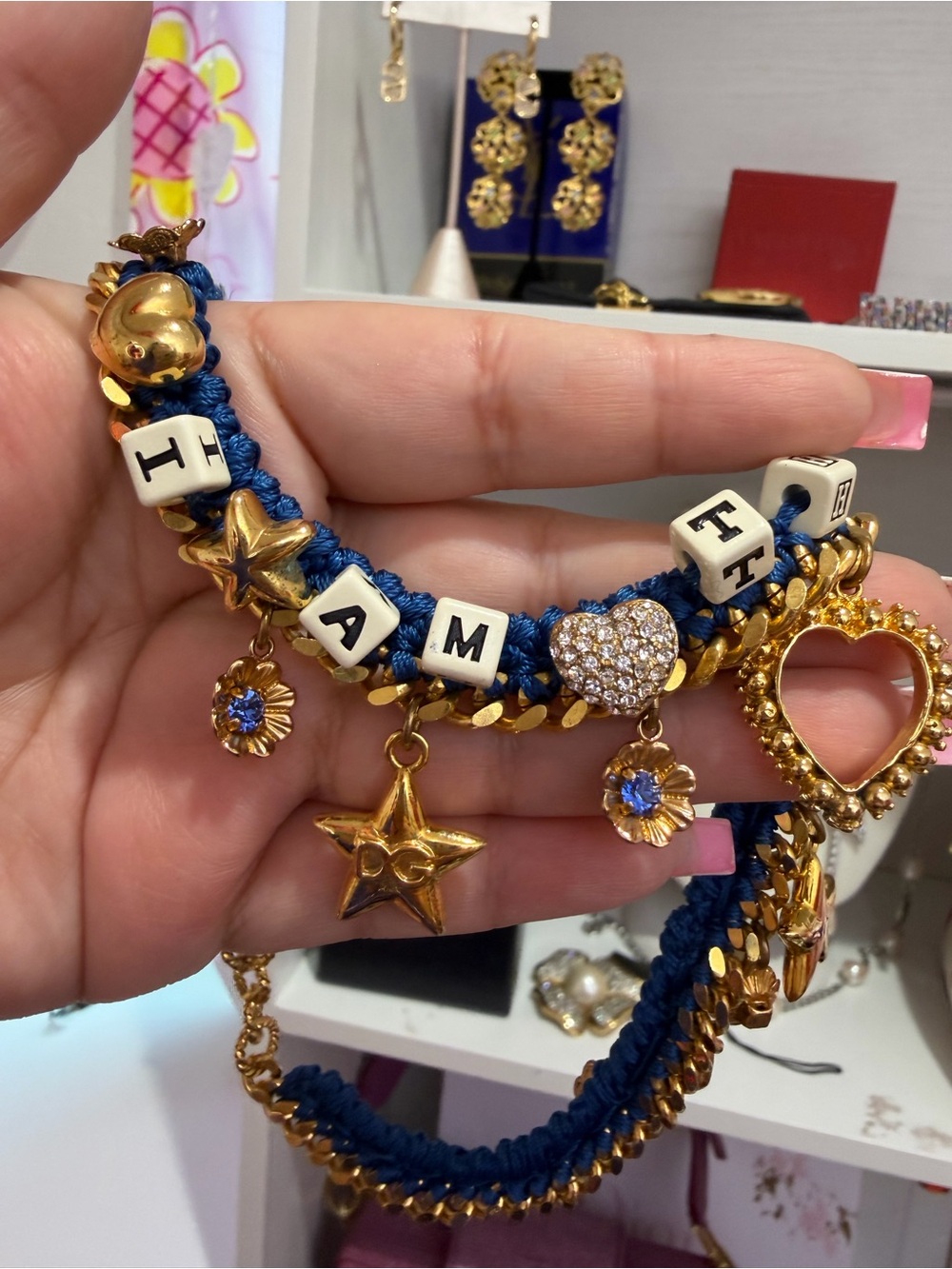 Dolce & Gabbana Blue I AM THE STAR Necklace - Picture 8 of 17